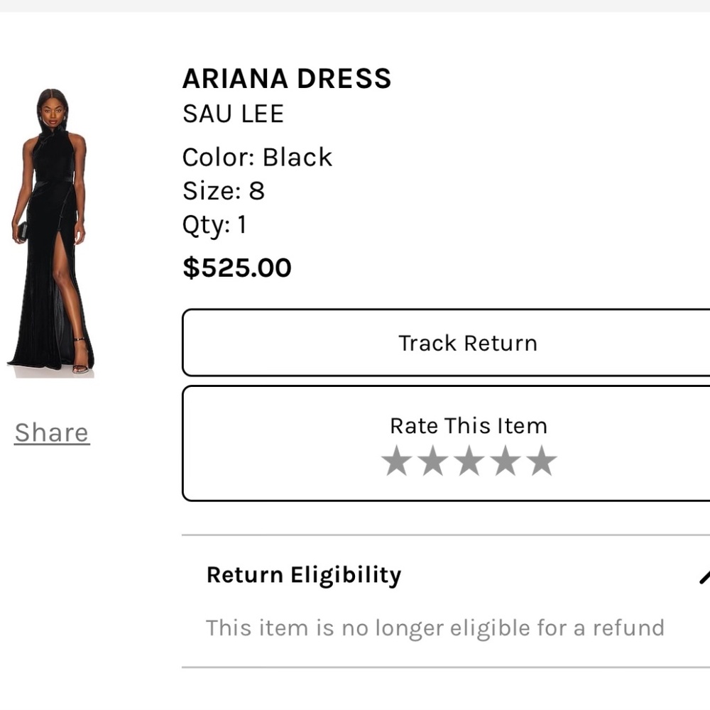 ARIANA DRESS by SAU LEE